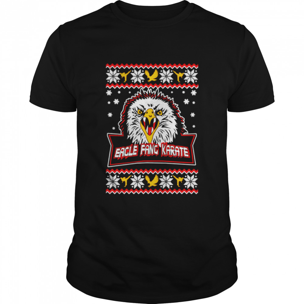 Ugly Cobra Kai Eagle Fang Karate Christmas Jumper shirt