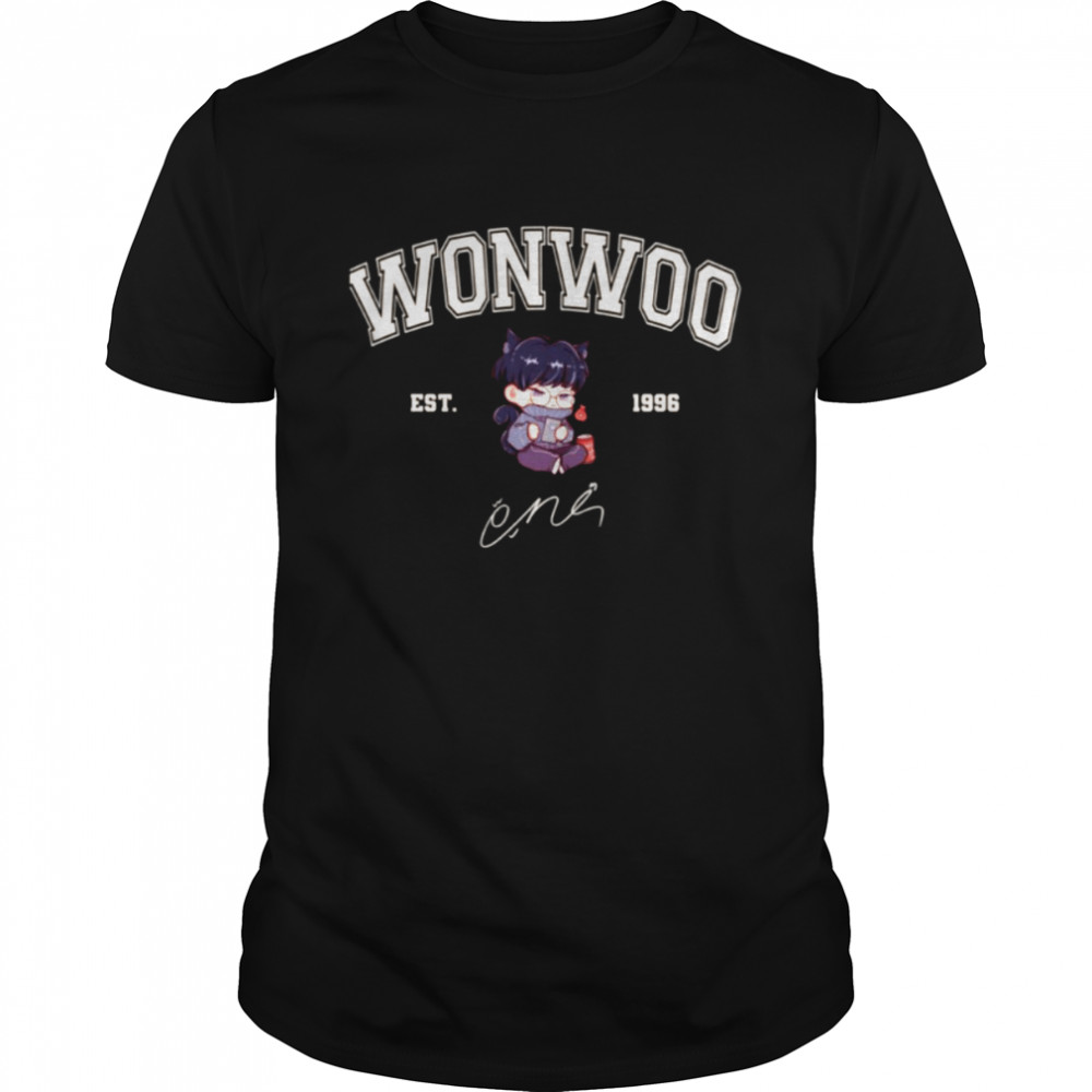 Wonwoo 1996 Seventeen Members shirt