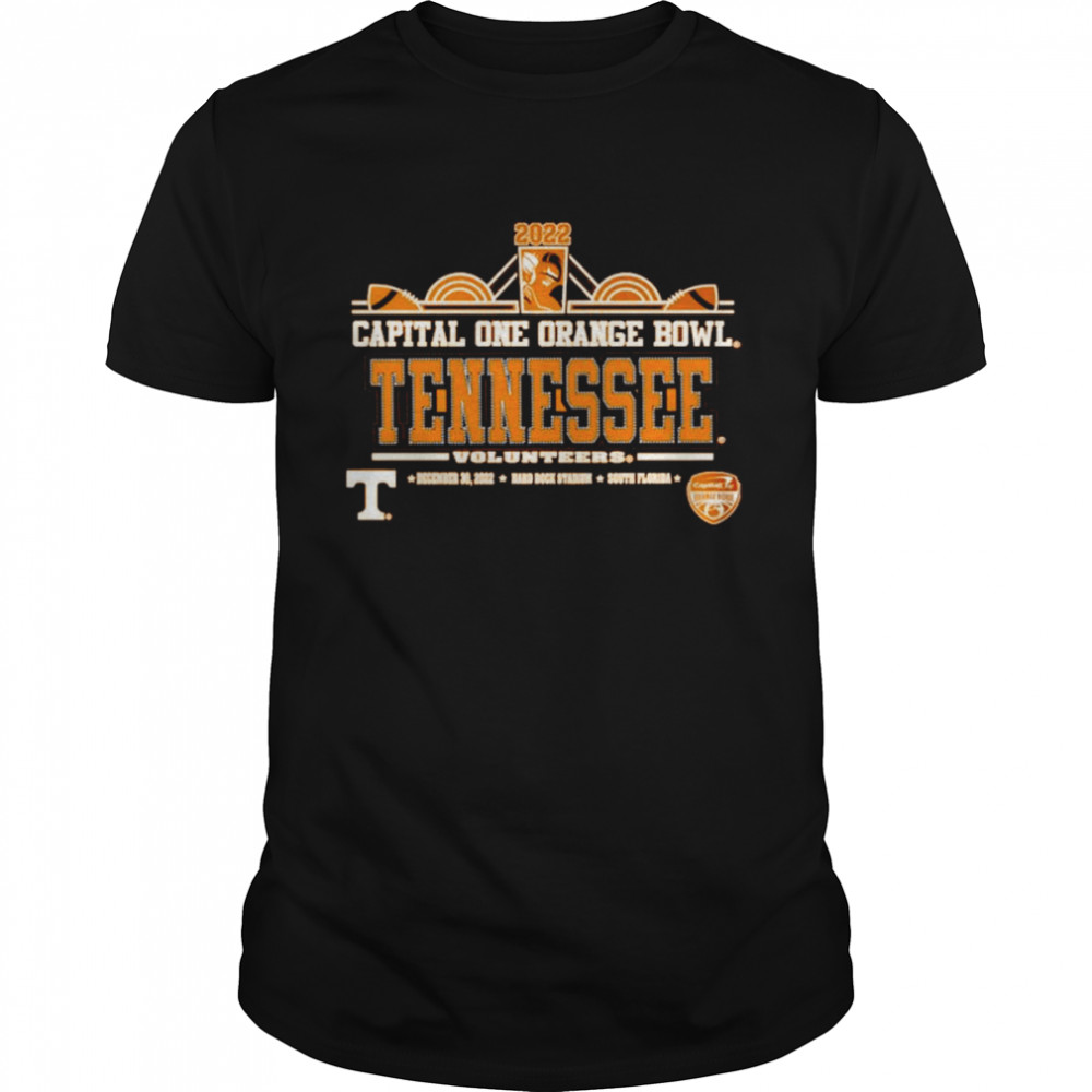 2022 Capital one Orange BOWL Tennessee Volunteers shirt