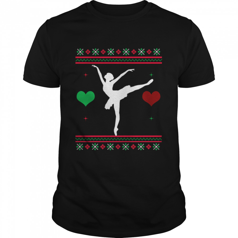 Ballet Ugly Christmas Sweater Xmas shirt