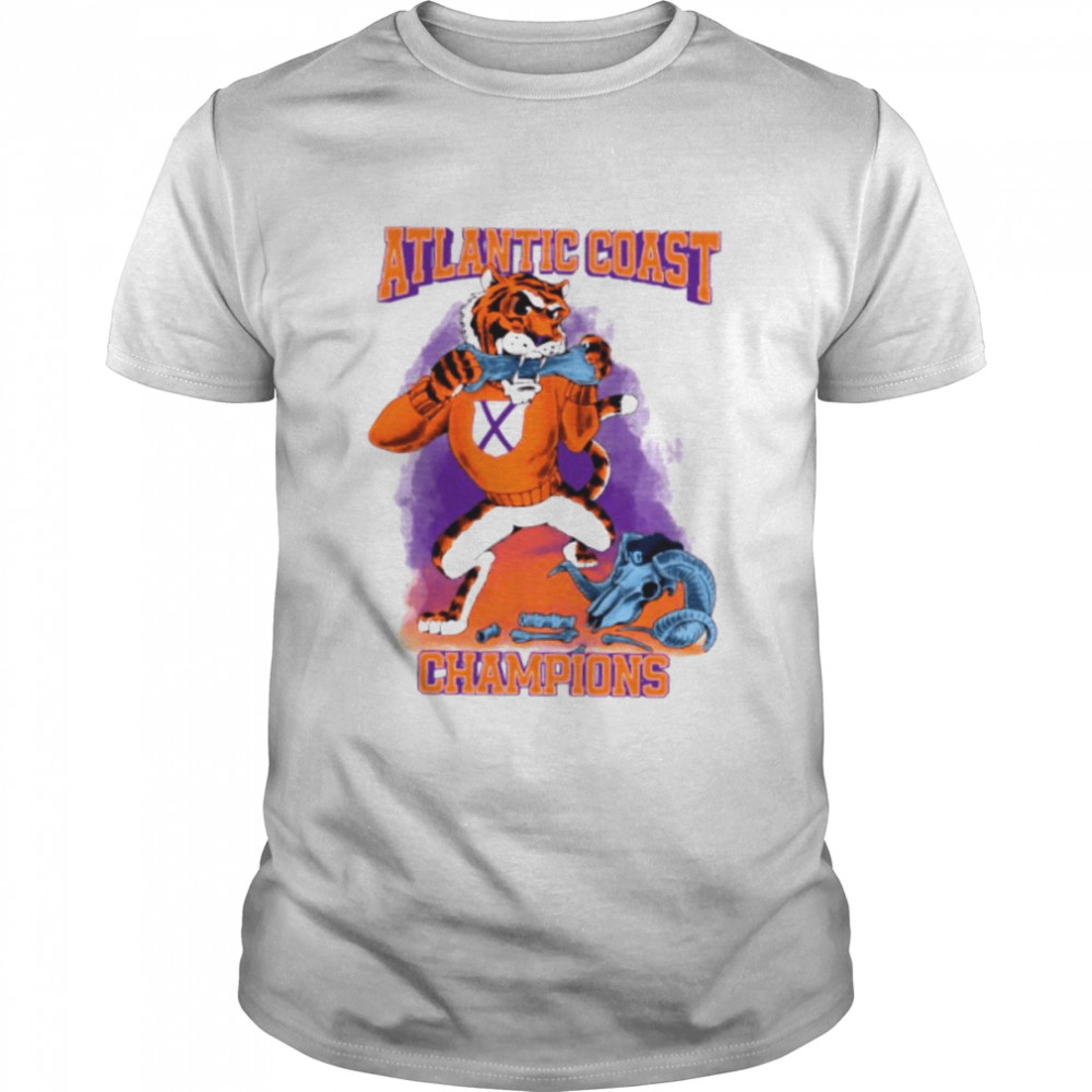 Clemson Tigers Atlantic Coast Champions Shirt