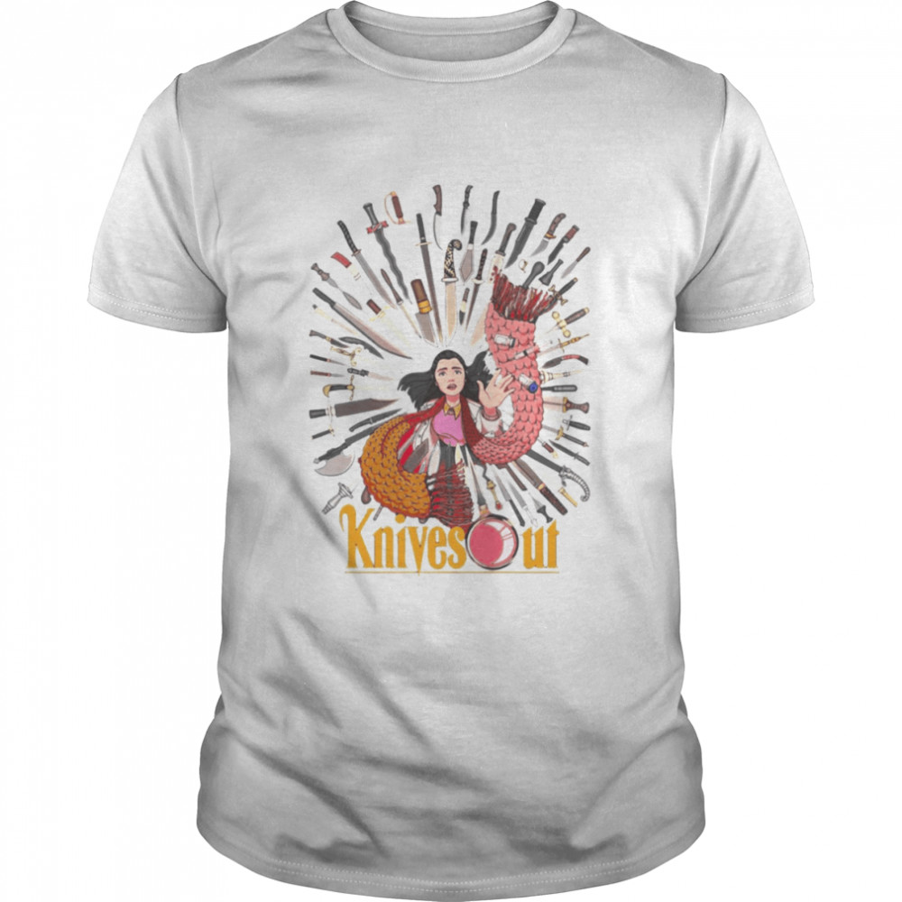 Depressed Girl Glass Onion A Knives Out Mystery shirt