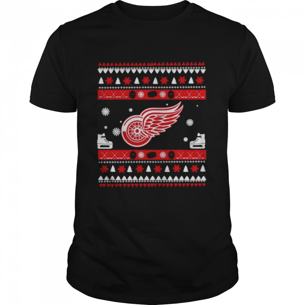 Detroit Red Wings Logo Ugly Christmas Shirt