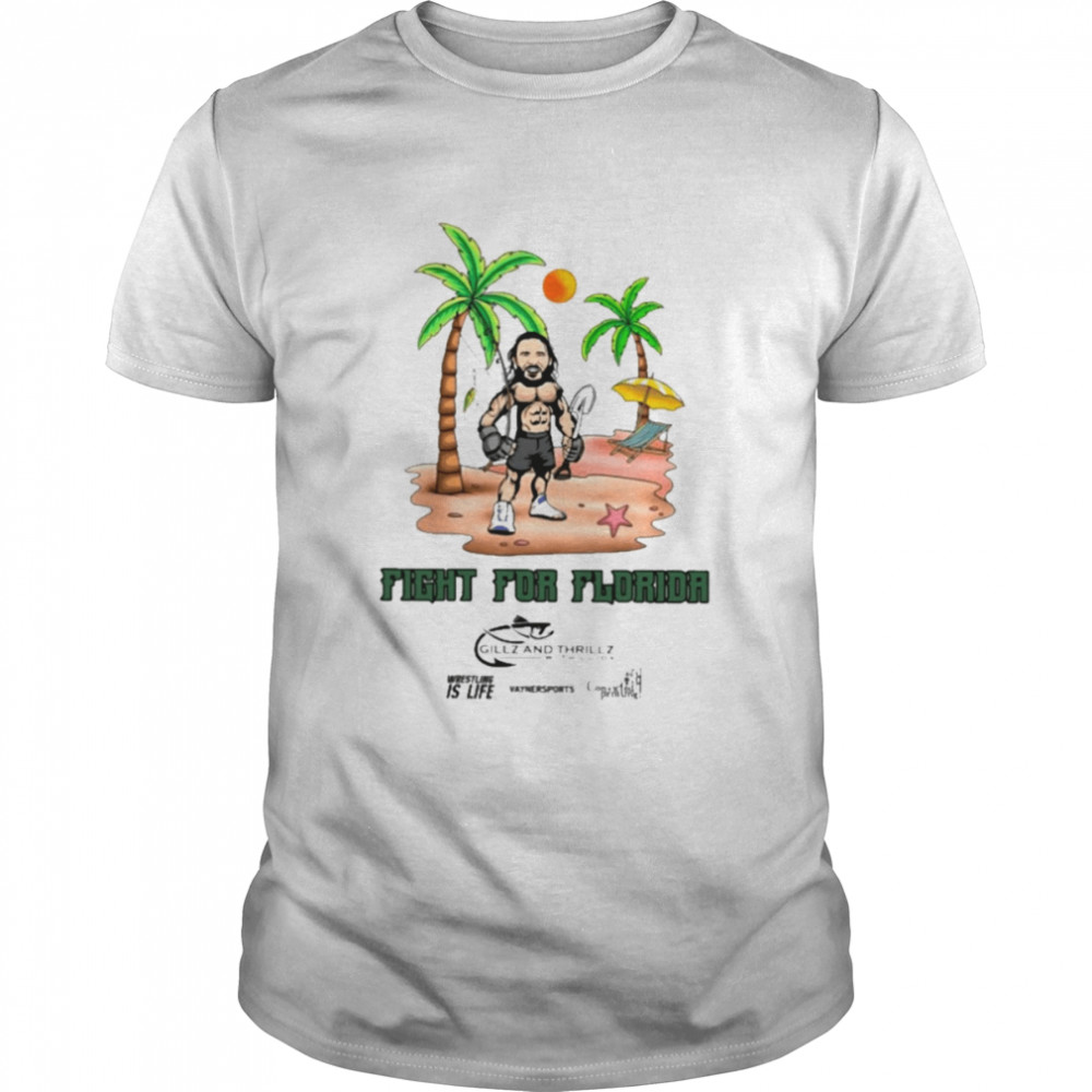 Fight for Florida gillz and thrillz with guida T-shirt