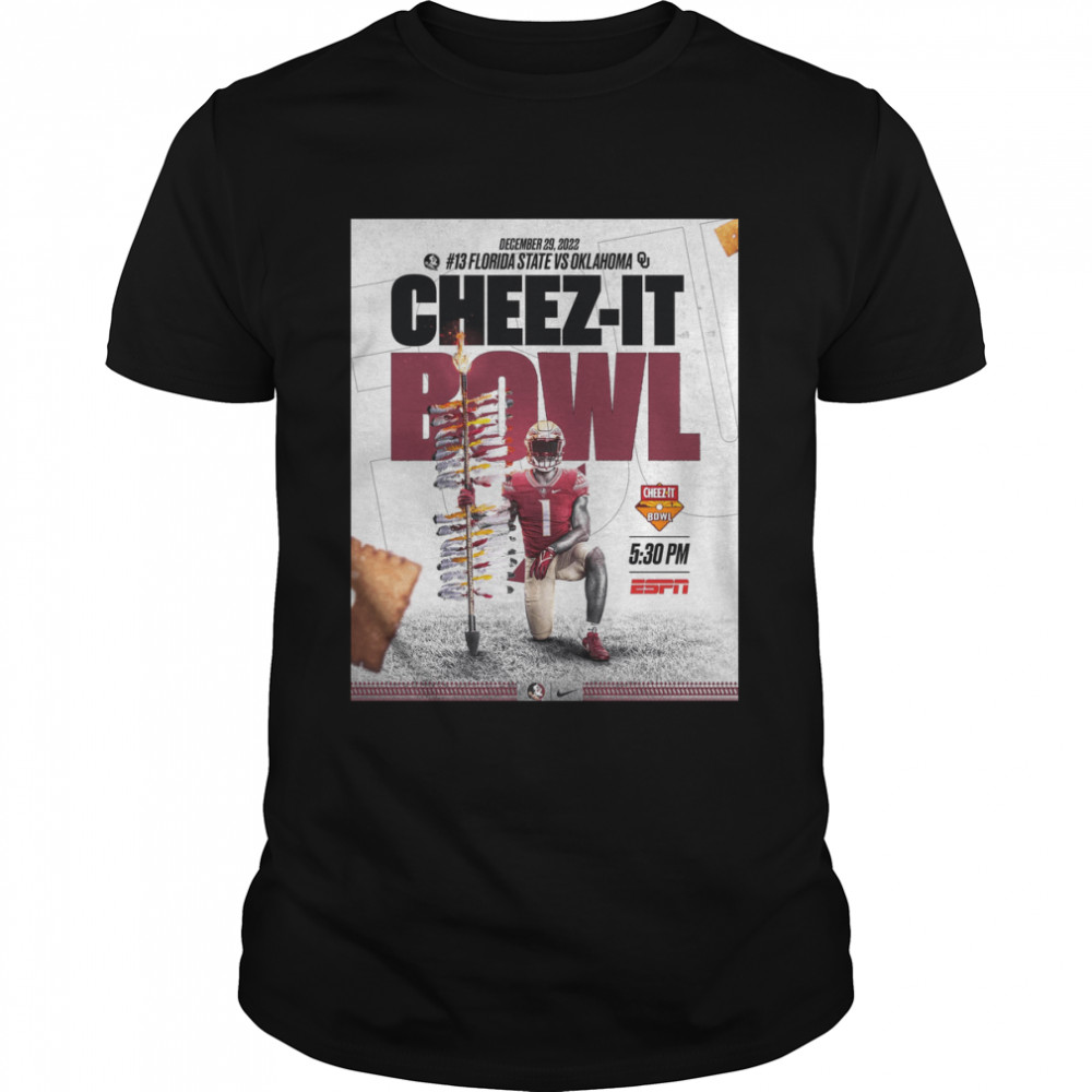 Florida State vs Oklahoma cheez-it Bowl shirt