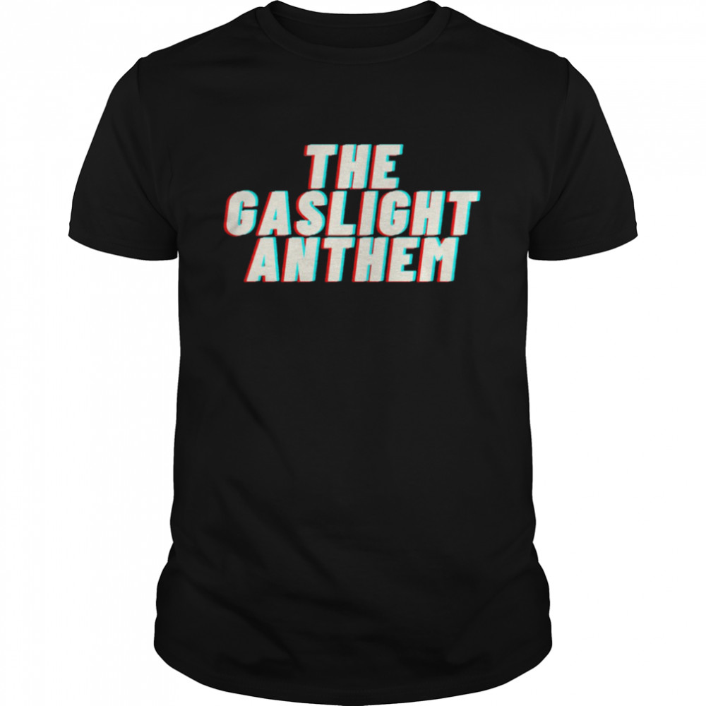 Glitched The Gaslight Anthem shirt