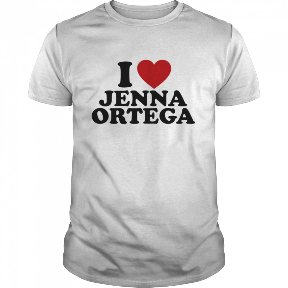 I Love Jenna Ortega Design Wednesday shirt