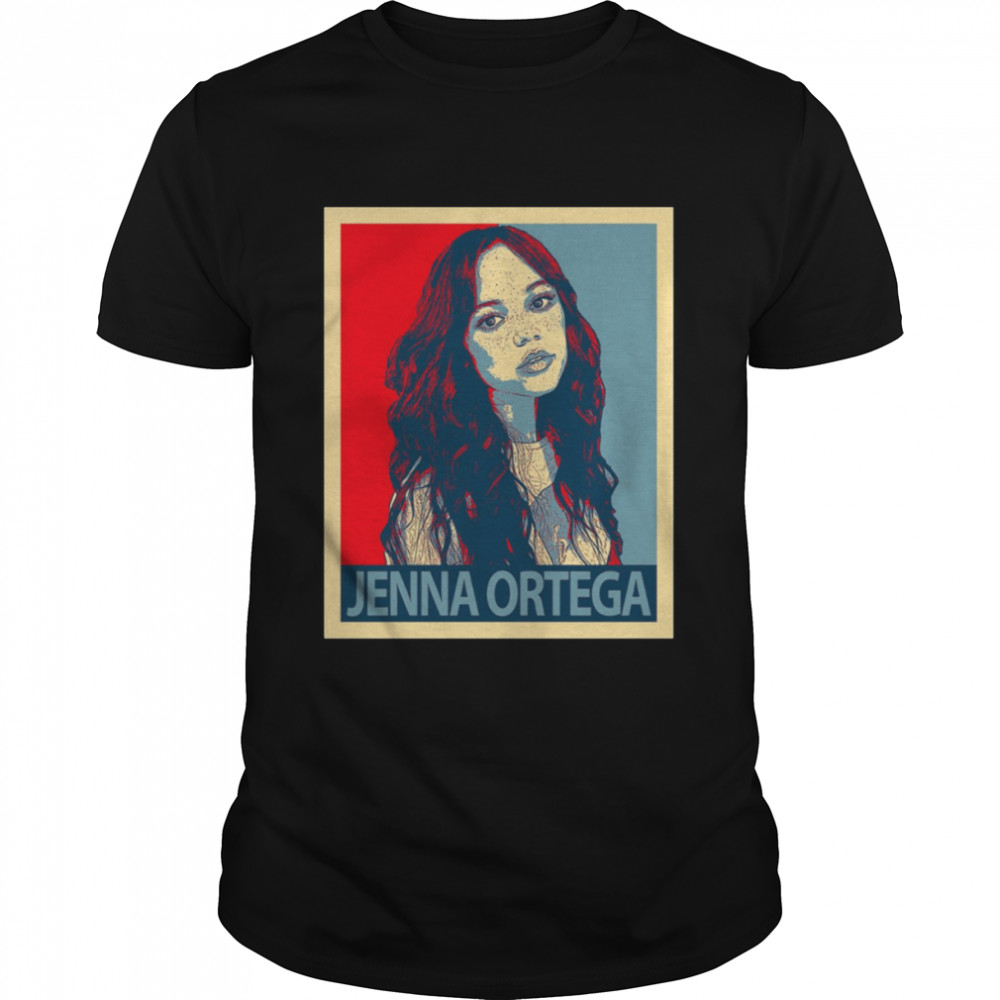 Jenna Ortega Trending Hope Poster Wednesday shirt