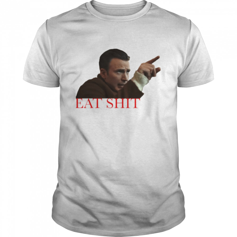 Knives Out Eat Shit Quote Ransom Drysdale shirt