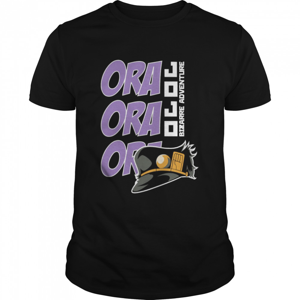 Ora Ora Ora Dark JoJo’s Bizarre Adventure shirt