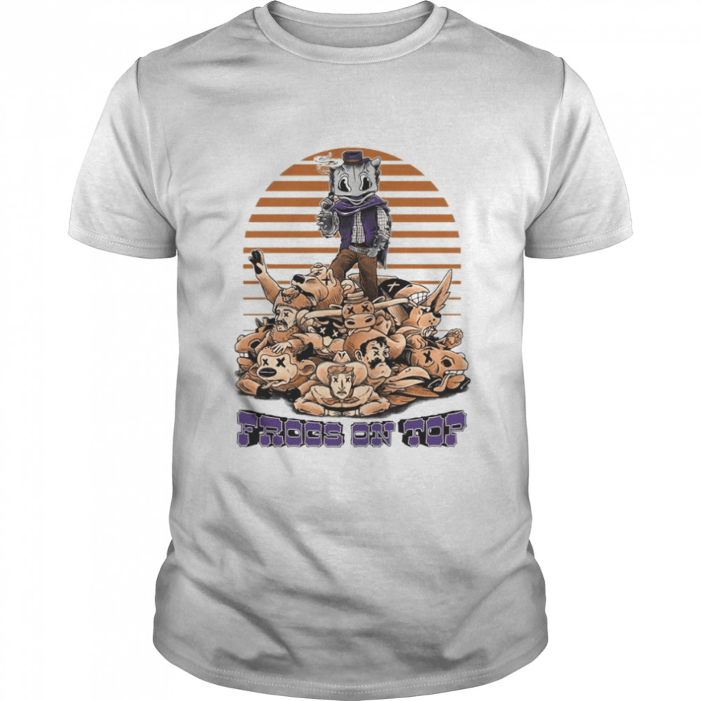 TCU Horned Frogs Football Frogs On Top 2022 Shirt