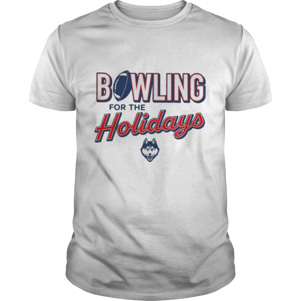 Uconn huskies bowling for the holidays T-shirt