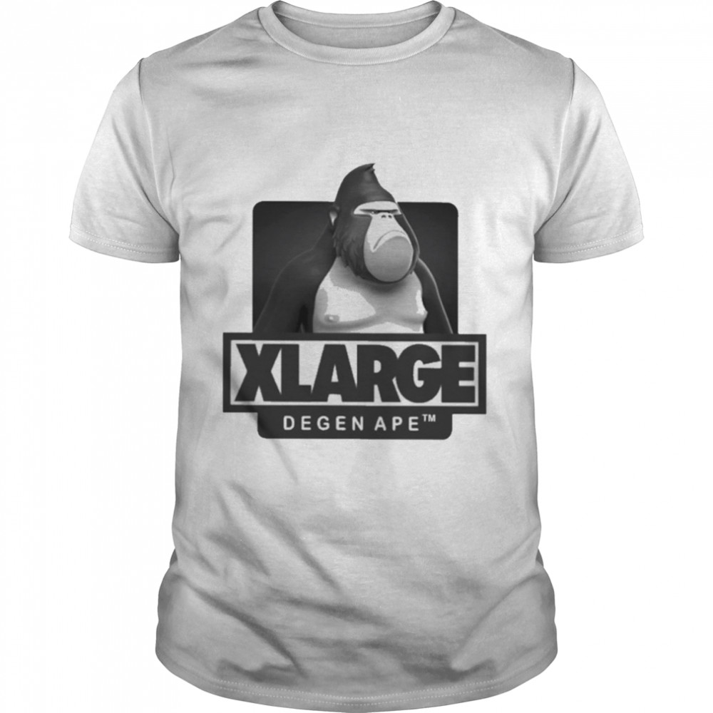 Xlarge degen ape T-shirt