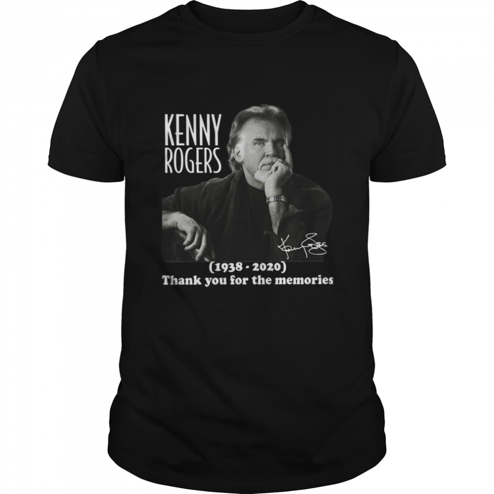 American Singer Kenny Rogers 1938 2020 Country Music shirt