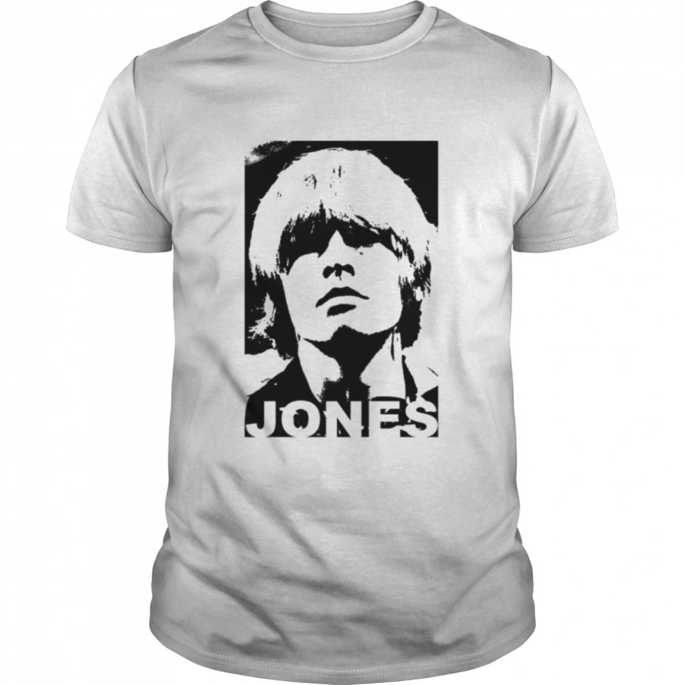 Brian Jones Black And White Portrait shirt