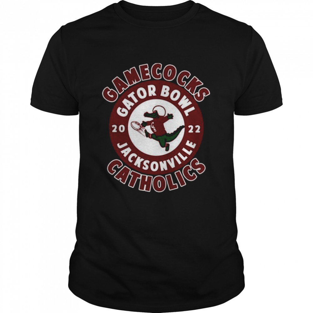 Bull Ward Gamecock Gator Bowl 2022 Jacksonville Catholics Shirt