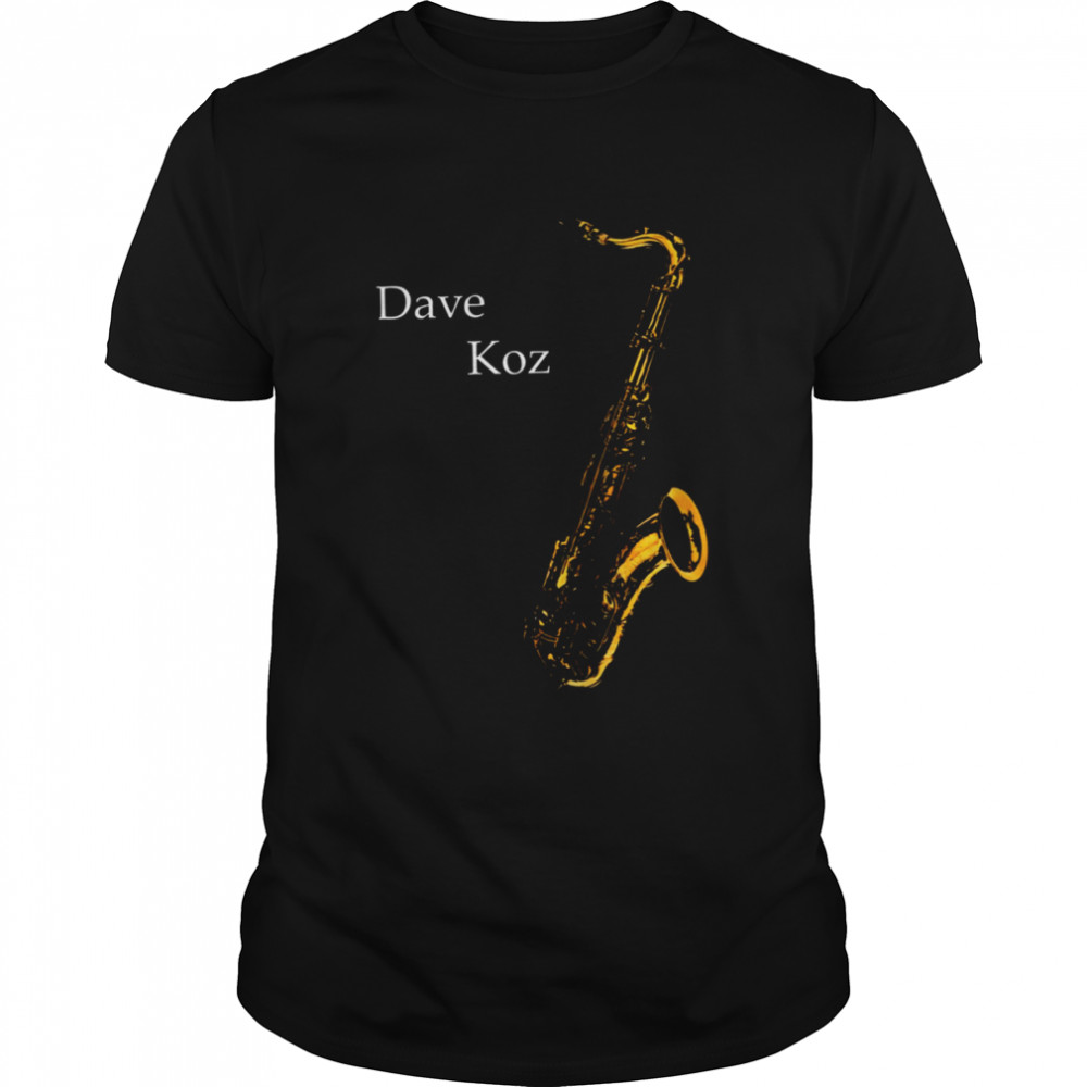 Dave Koz The Icon Saxophone shirt