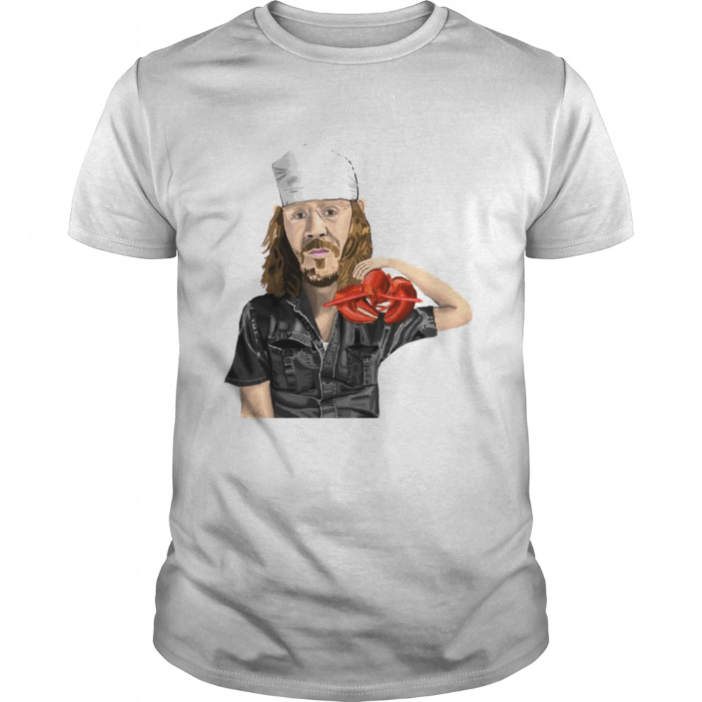 David Foster Wallace Cartoon Active shirt