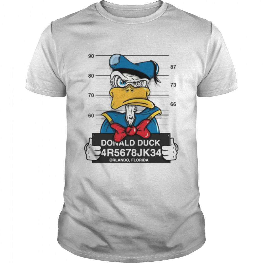 Donal Duck Active In Prison shirt