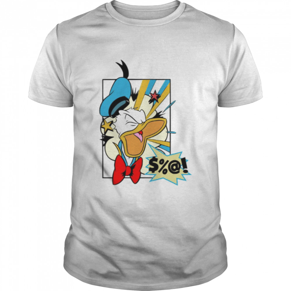 Funny Gift For Movie Donald Duck Angry shirt