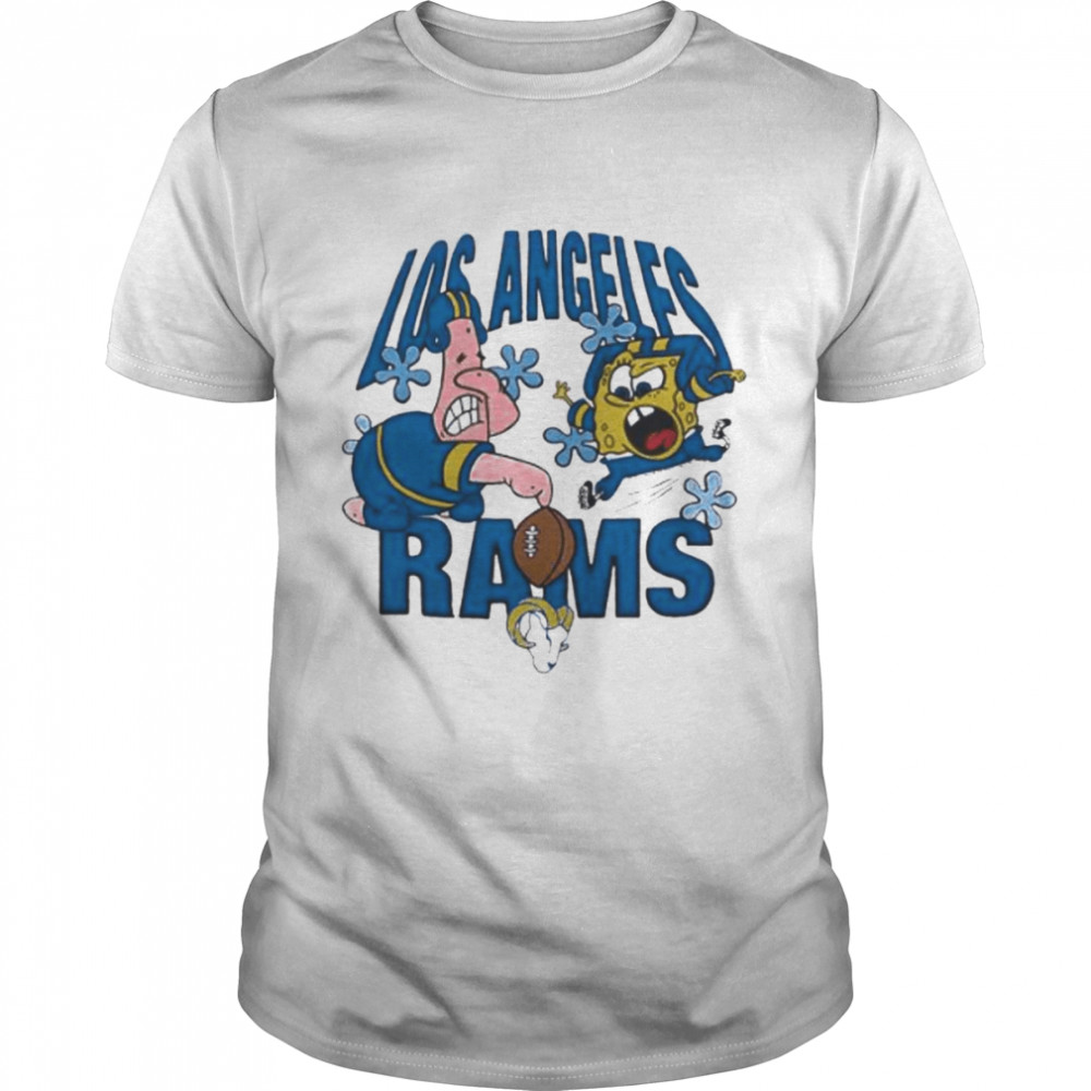 los Angeles Rams SpongeBob and Patrick shirt