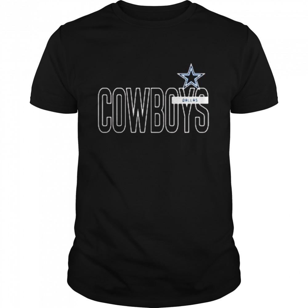 Navy Dallas Cowboys Performance Team Shirt