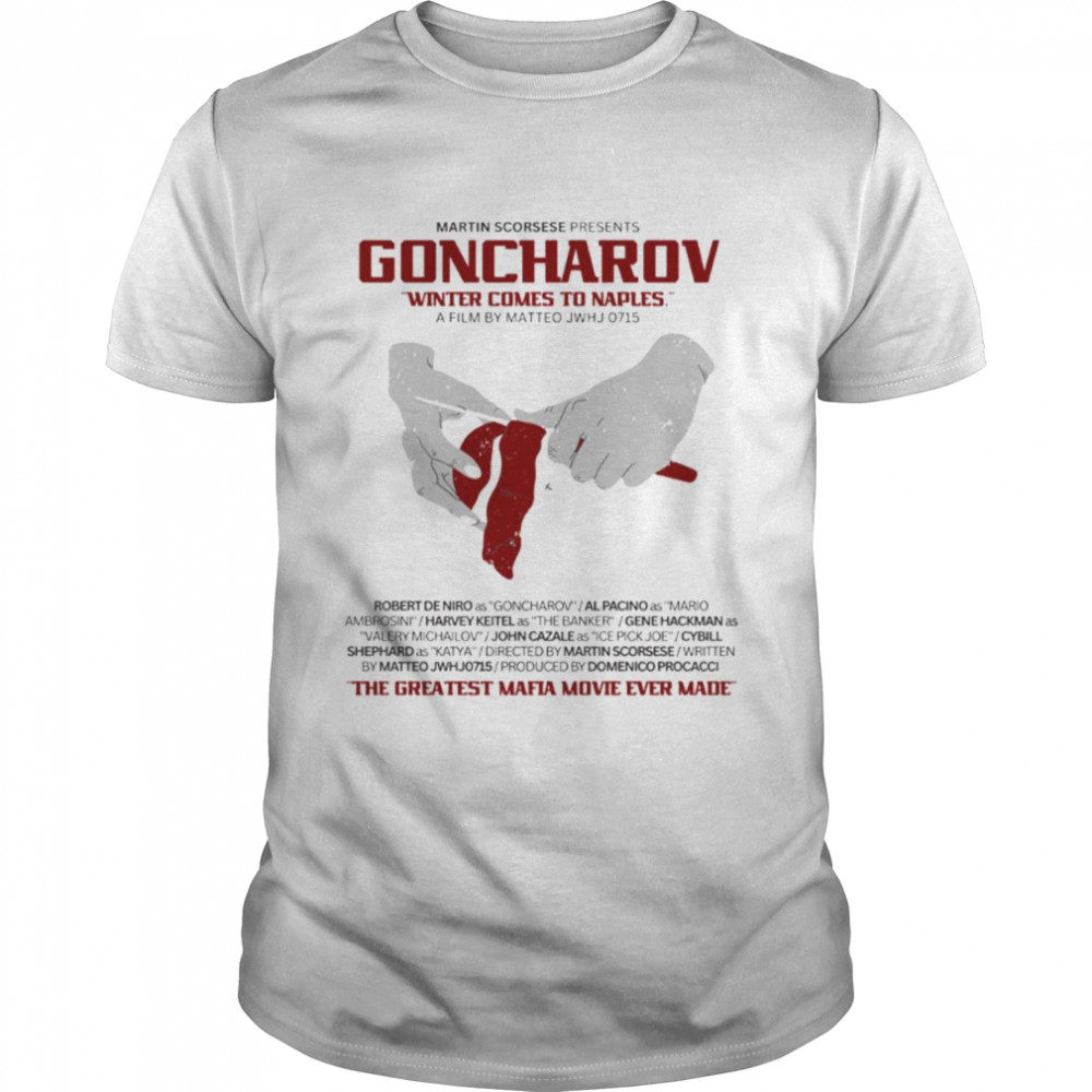 Peeling An Apple Goncharov Design shirt