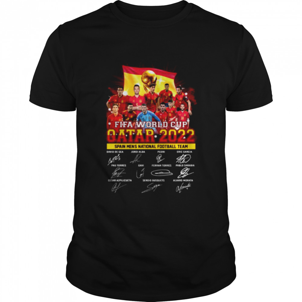 Proud Spain Football Qatar Fans 2022 Fifa World Cup Champion shirt