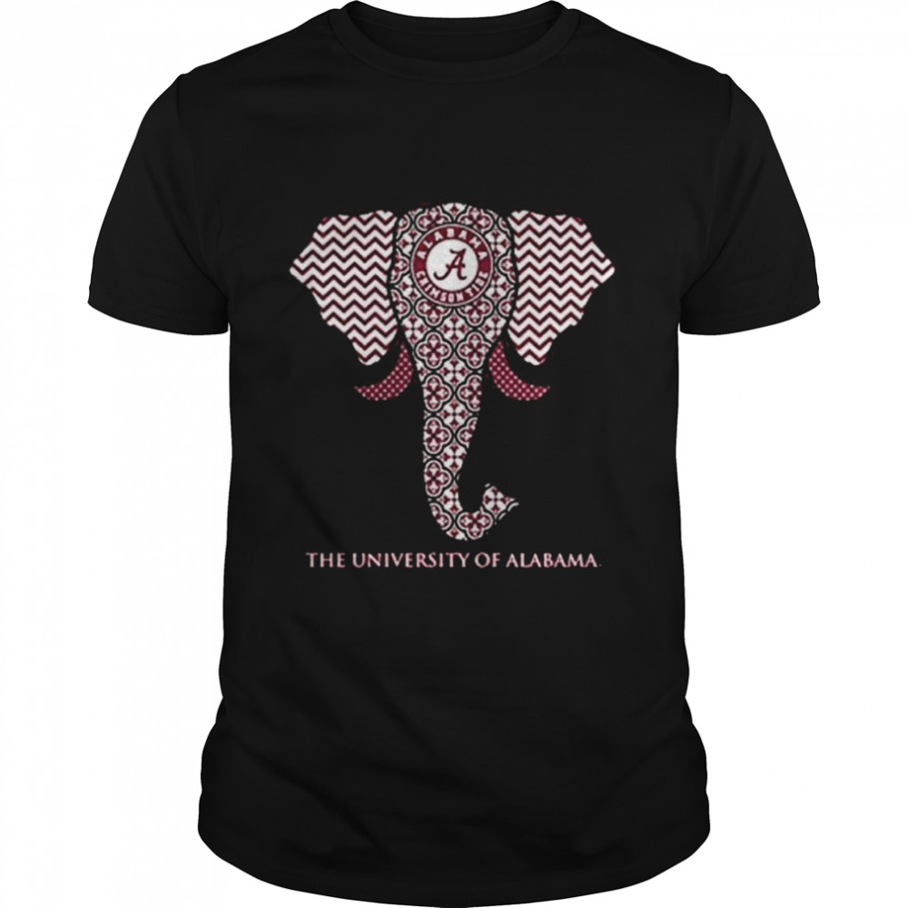 Southern Couture Alabama Crimson Tide Elephant Shirt