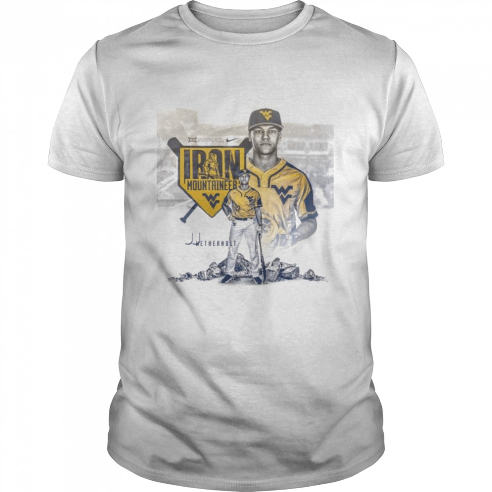 West Virginia University Athletics Iron Mountain Web Wetherholt 2022 shirt