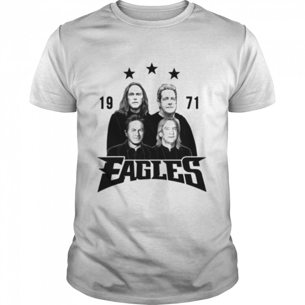 1971 Best Populer Eagles Band shirt