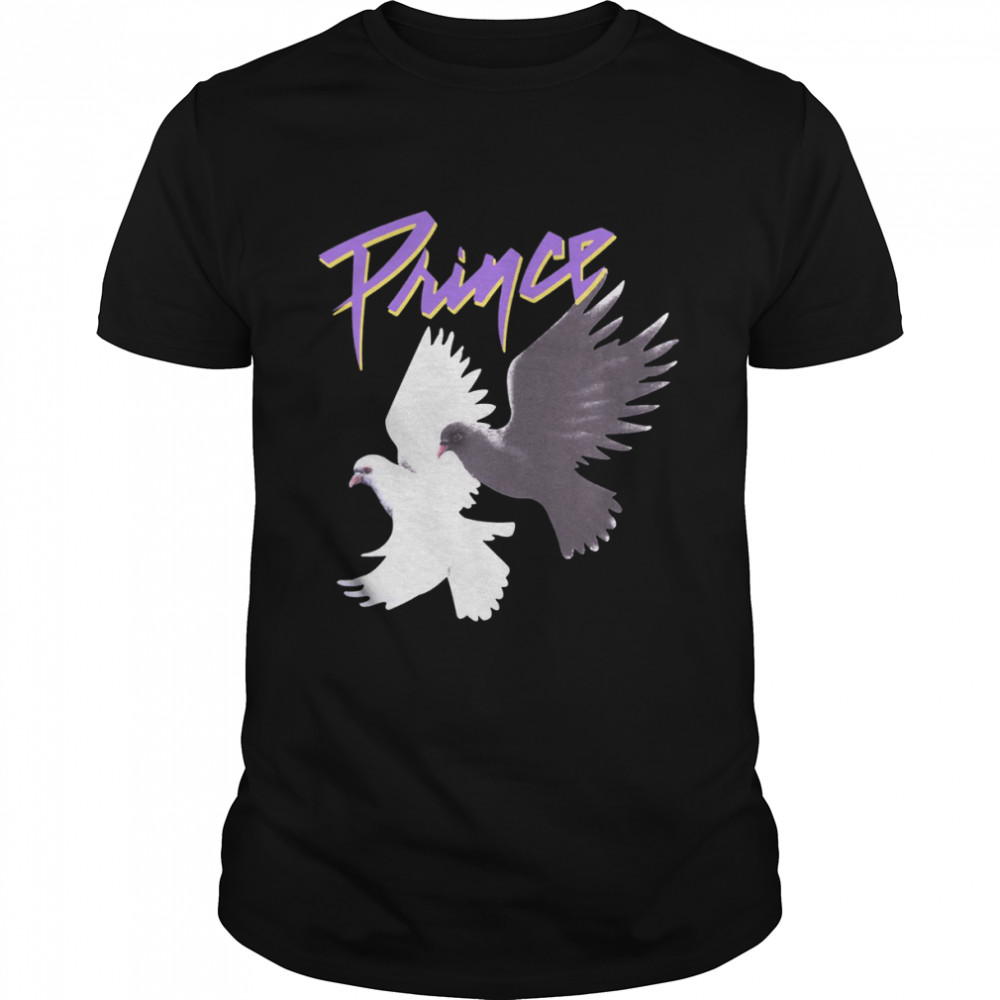 1984 Prince Purple Rain Doves World Tour shirt