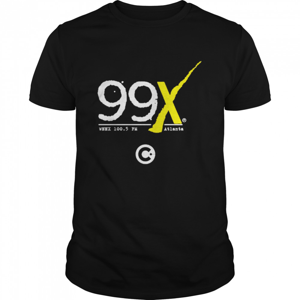 99X Wnnx 100.5 Fm Atlanta shirt