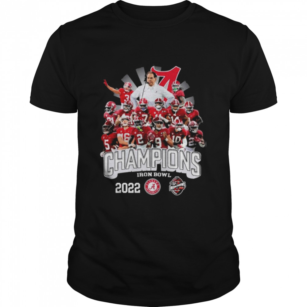 Alabama Teams Champions Iron Bowl 2022 Shirt