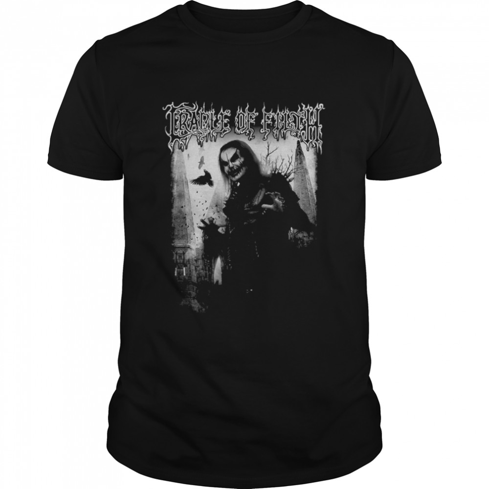 Black Metal Cradle Of Filth Rock Band shirt