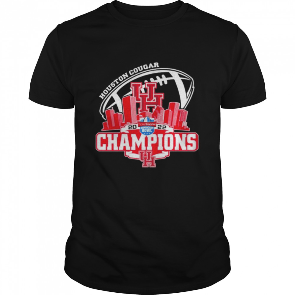 Champion Houston Cougar Logo Birmingham Bowl City 2022 Shirt