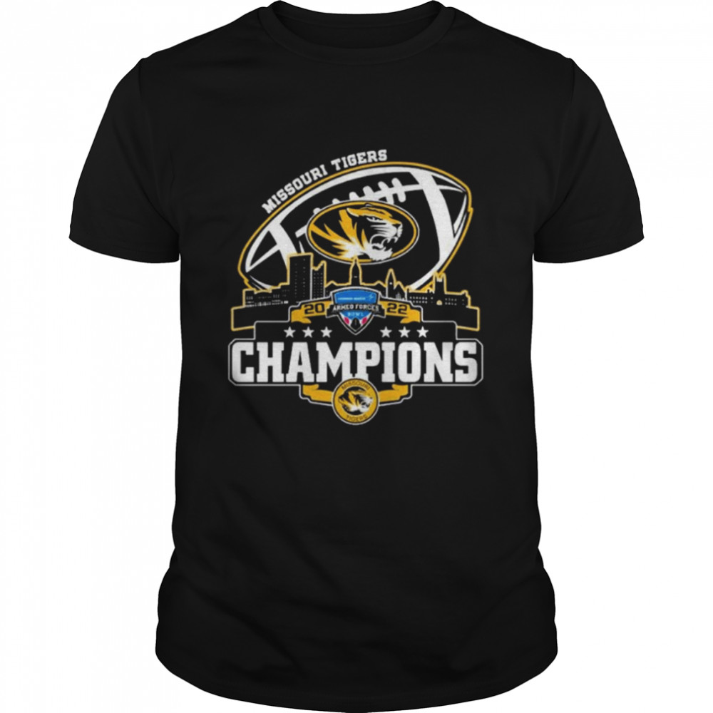 Champion Missouri Tigers Logo Armed Forces City 2022 Shirt