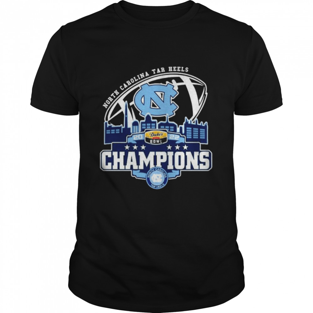 Champion North Carolina Tar Heels Logo Dukes Bowl City 2022 Shirt