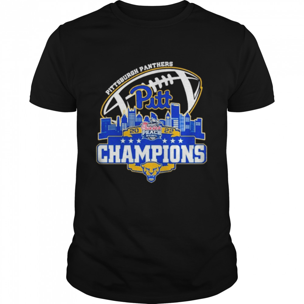 Champion Pittsburgh Panthers Spartans Chick Fil Peach Bowl City 2022 Shirt