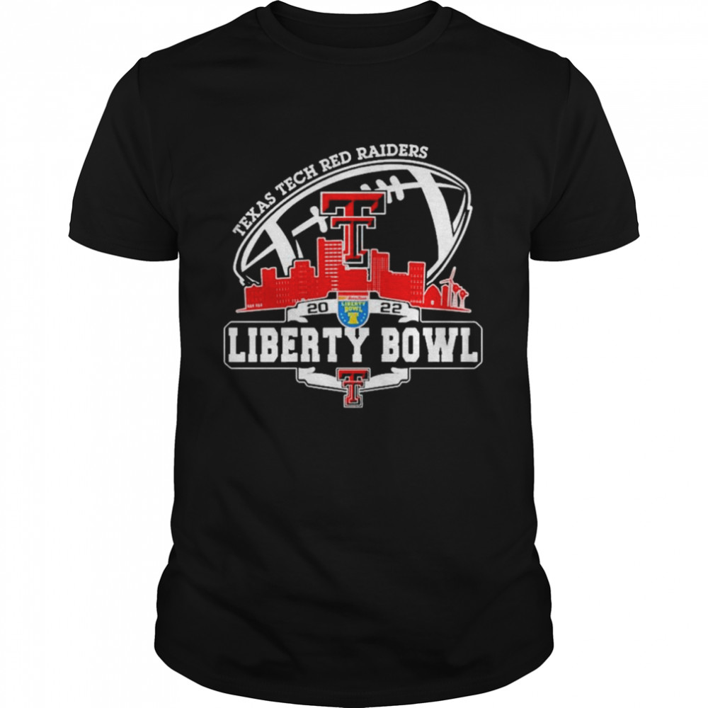 Champion Texas Tech Red Raiders Logo Liberty Bowl City 2022 Shirt