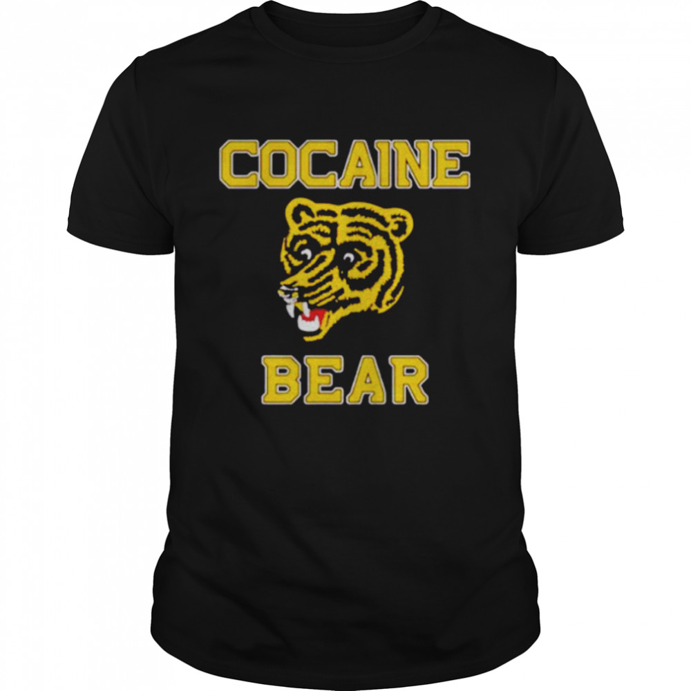 cocaine bear Boston Bruins shirt