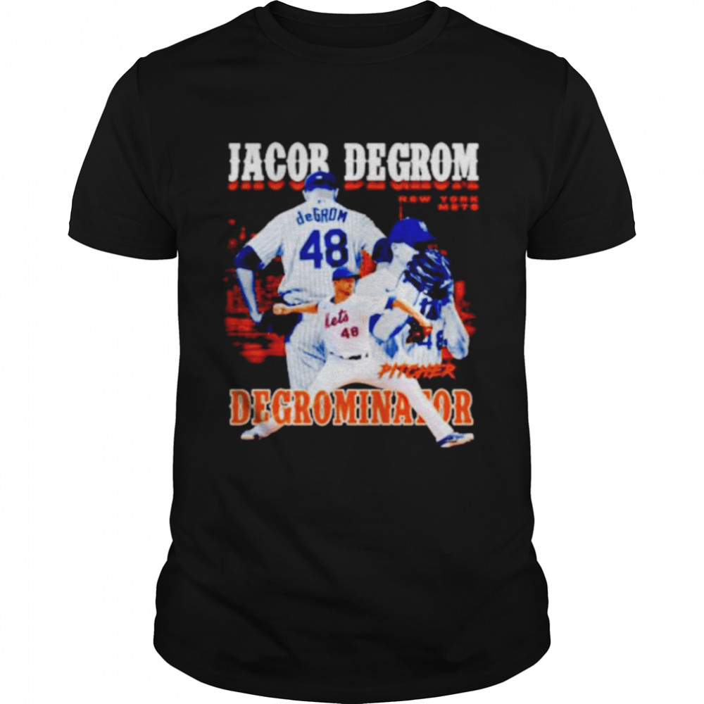 degrominator Jacob DeGrom NewYork Mets shirt