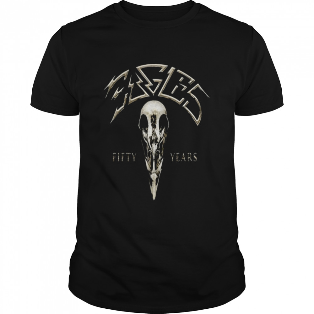 Fifty Years Eagles Band shirt