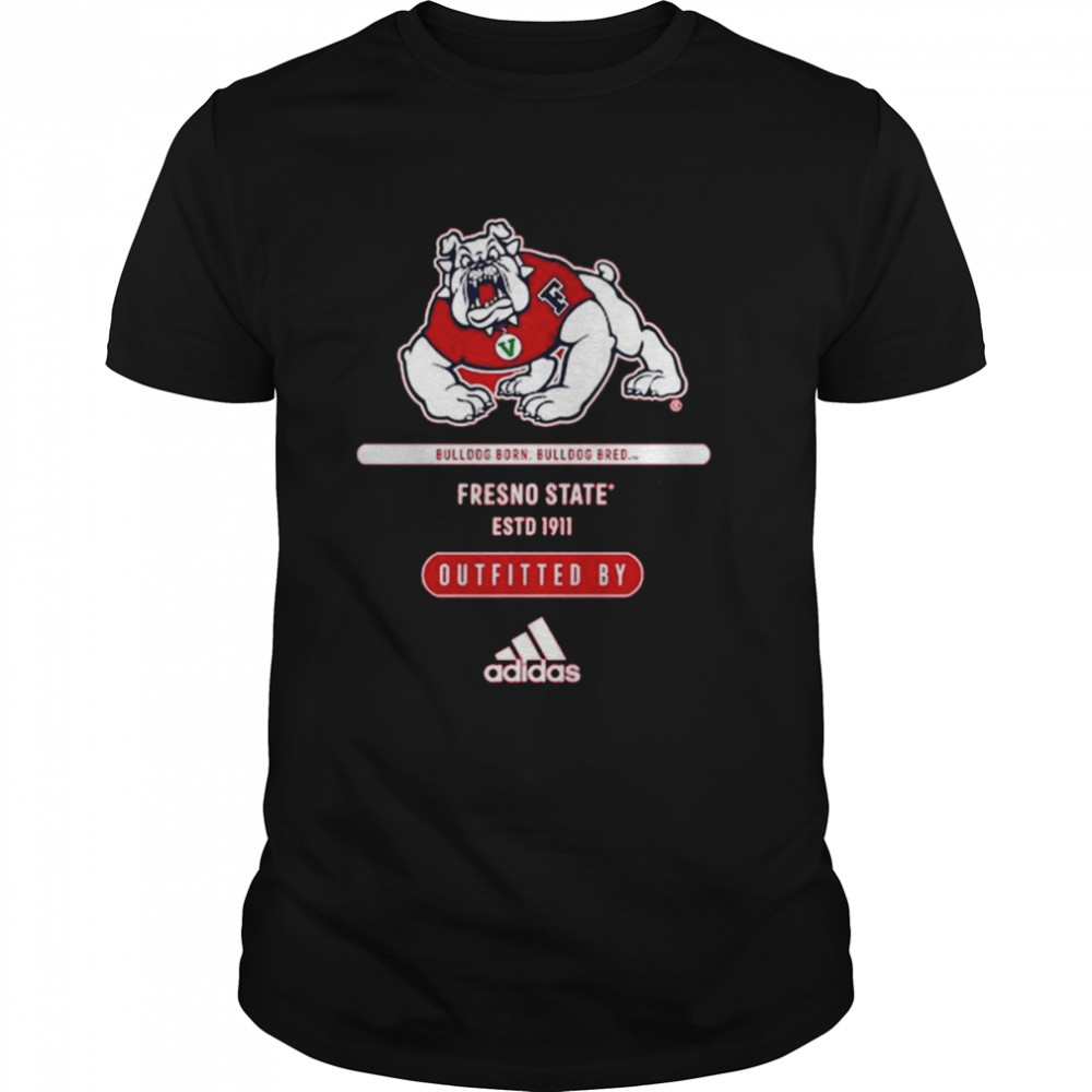 Fresno State Bulldogs Adidas Team Creator Outfitted By Estd 1911 Shirt