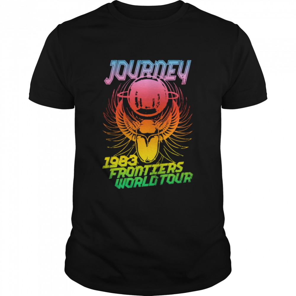 Frontiers World Tour 1983 Journey Band Retro shirt