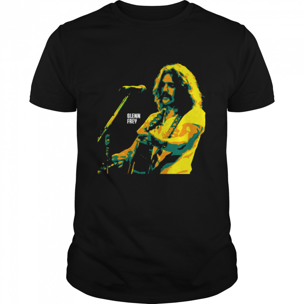 Glenn Frey Of Band Eagles Graphic shirt