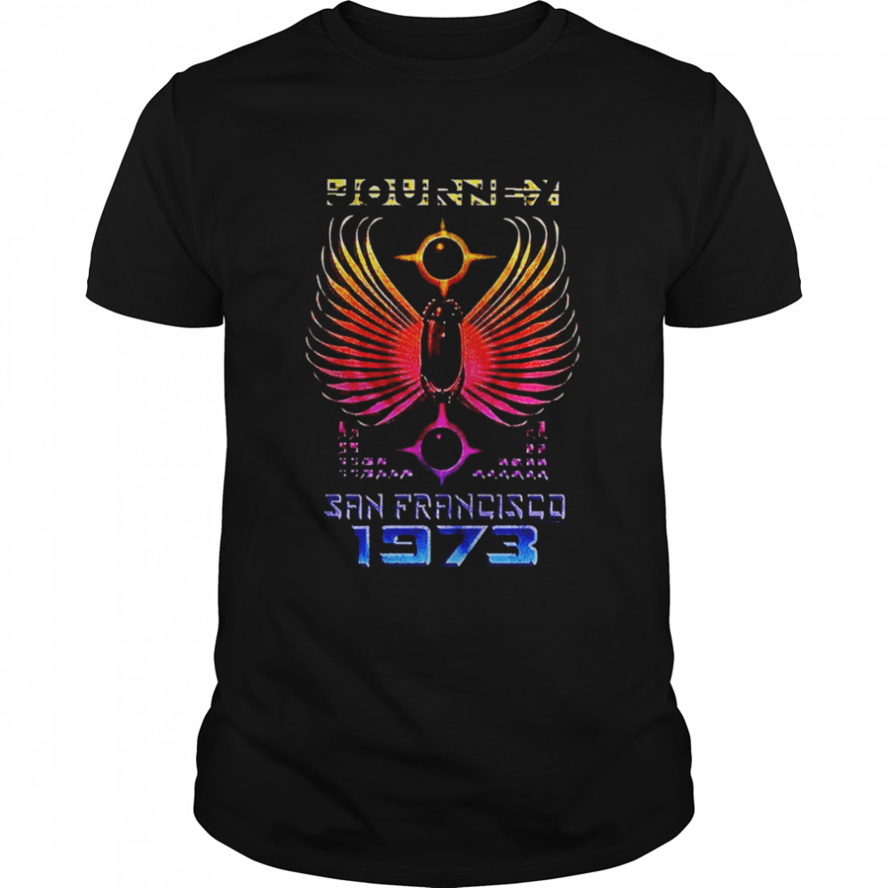 Journey Band San Francisco 1973 Vintage shirt