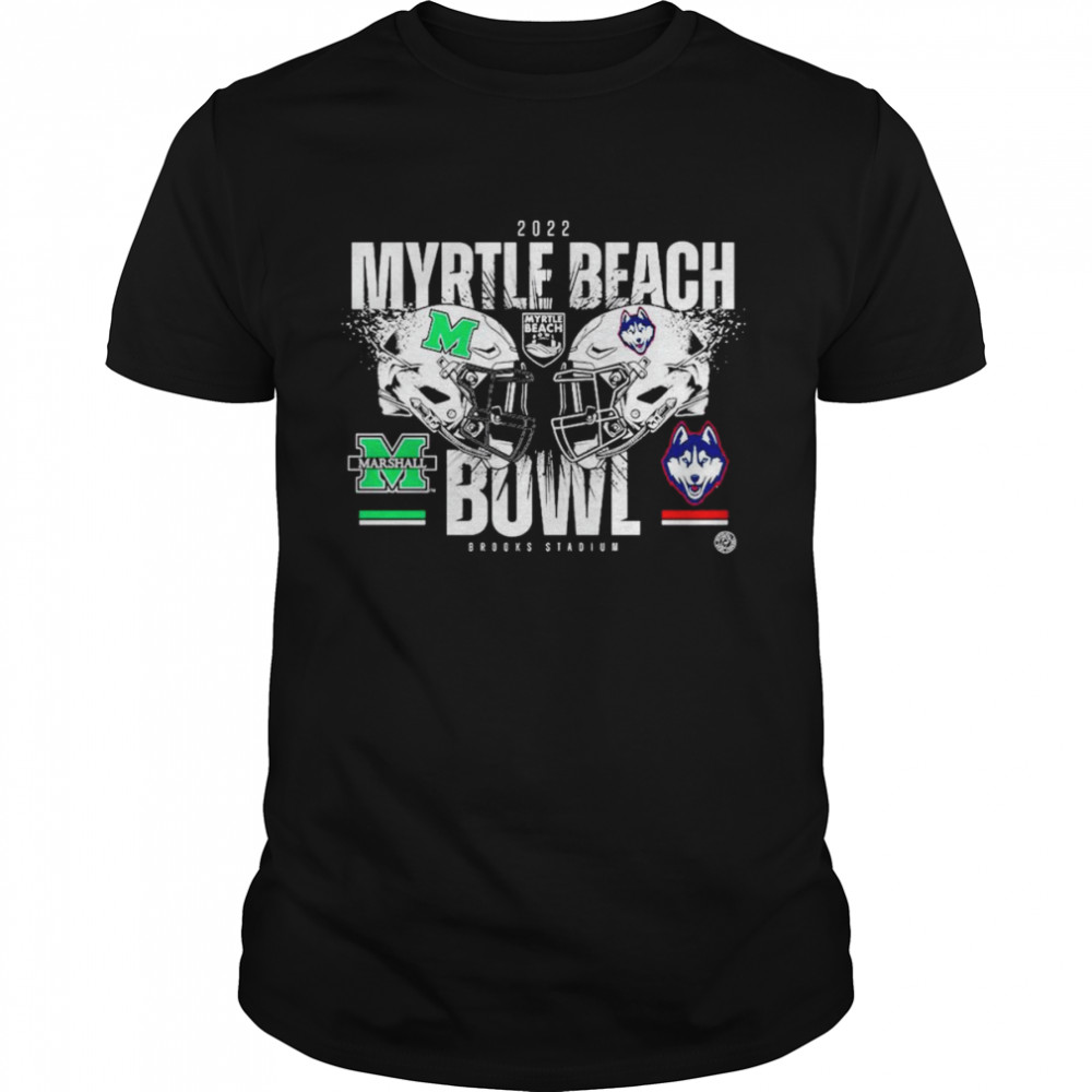 Marshall Thundering Herd vs Uconn Huskies 2022 Myrtle Beach Bowl Shirt