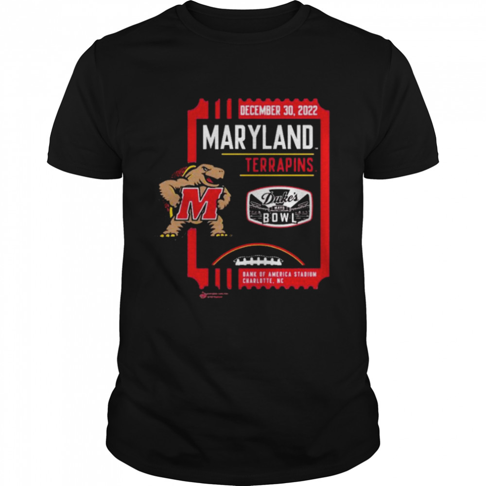 Maryland Terrapins 2022 Duke’s Mayo Bowl Shirt