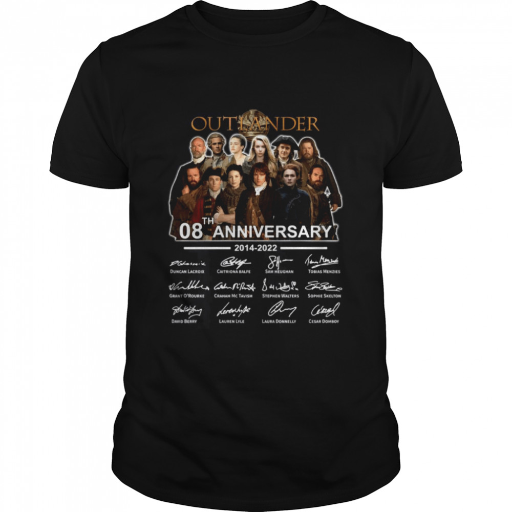 Outlander 5th Anniversary Family Christmas Costume Set Christmas Gift shirt